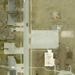 Volleyball Court, Waverly, NE — aerial view