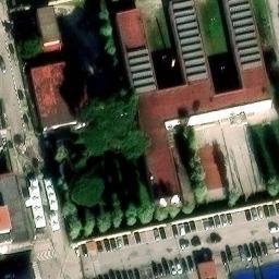 Volleyball Court — aerial view