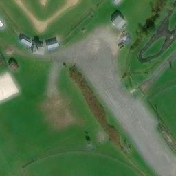 Sand Volleyball Court, Philipsburg, PA — aerial view
