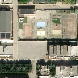 Volleyball Court — aerial view