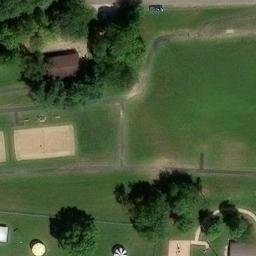 Sand Volleyball Court, Homeacre-Lyndora, PA — aerial view