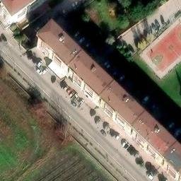 Volleyball Court — aerial view
