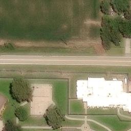 Volleyball Court, NE — aerial view
