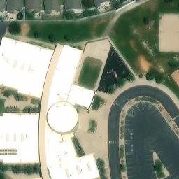 Sand Volleyball Court, North Salt Lake, UT — aerial view