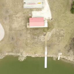 Volleyball Court, NE — aerial view