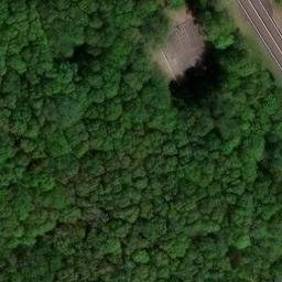 Volleyball Court, NJ — aerial view