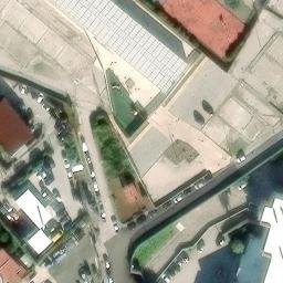 Volleyball Court near Pozzuoli — aerial view