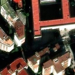Volleyball Court near Napoli — aerial view