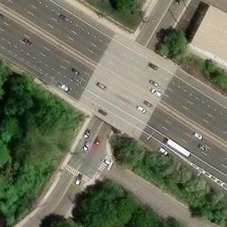 ITT Beach Volleyball Court — aerial view