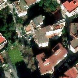 Volleyball Court — aerial view
