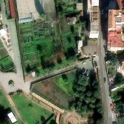 Volleyball Court — aerial view