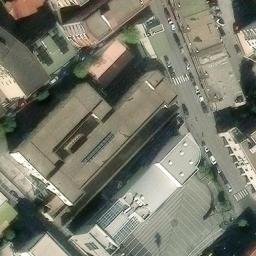 Volleyball Court — aerial view