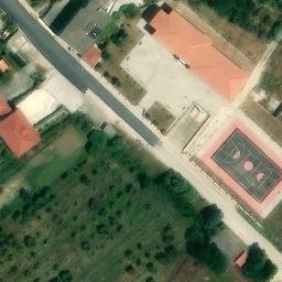 Volleyball Court — aerial view