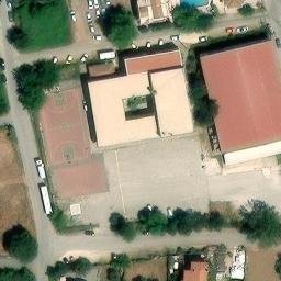 Volleyball Court — aerial view