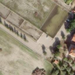 Volleyball Court — aerial view