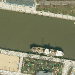 Pier 25 Beach Volleyball — aerial view