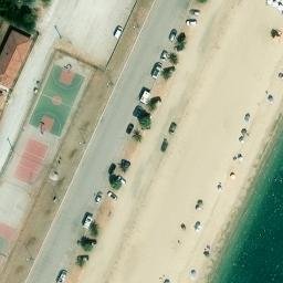 Volleyball Court — aerial view