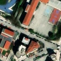 Volleyball Court — aerial view