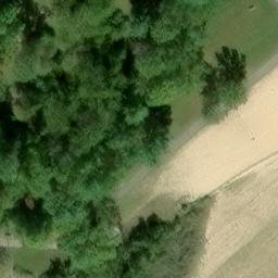 Sand Volleyball Court, NJ — aerial view