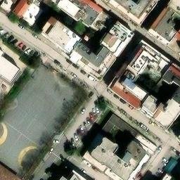 Χώρος για πετοσφαίριση — aerial view