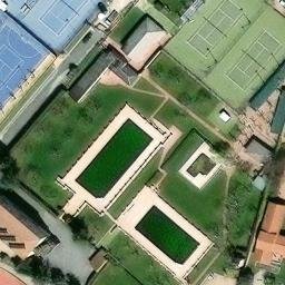 Volleyball Court — aerial view