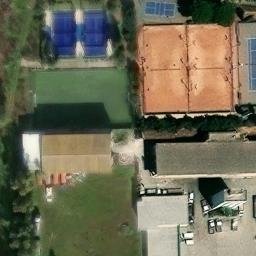 Volleyball Court — aerial view