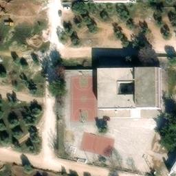 Volleyball Court — aerial view