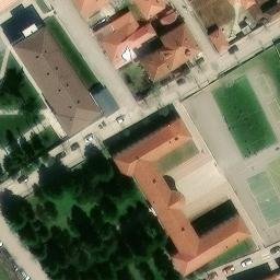 Volleyball Court — aerial view