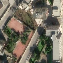 Volleyball Court — aerial view