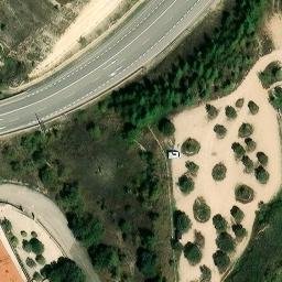 Vista aérea de Santa Llúcia (acueducto)