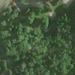 Sand Volleyball Court, UT — aerial view