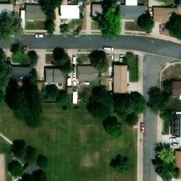 Sand Volleyball Court, West Jordan, UT — aerial view