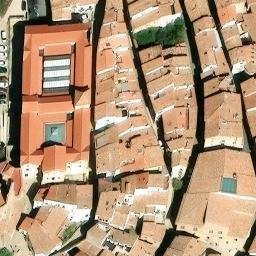 Vista aérea de Pie de la muralla