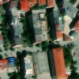 Volleyball Court — aerial view
