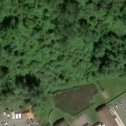 Volleyball Court, PA — aerial view
