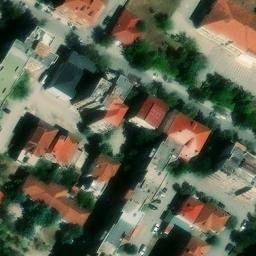 Volleyball Court — aerial view