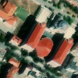 Volleyball Court — aerial view