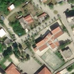 Volleyball Court, Ballsh — aerial view