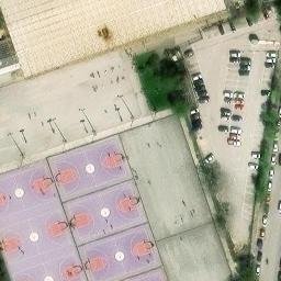 Volleyball Court — aerial view