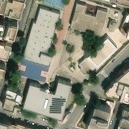Volleyball Court near Massafra — aerial view