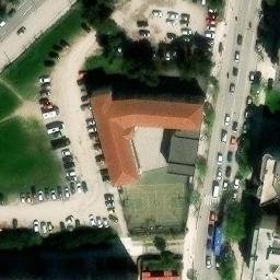 Volleyball Court — aerial view