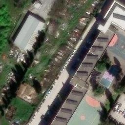 Volleyball Court — aerial view
