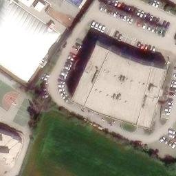 Volleyball Court — aerial view