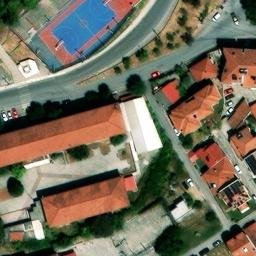 Volleyball Court — aerial view