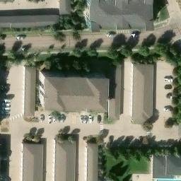 Volleyball Court, Fort Collins, CO — aerial view