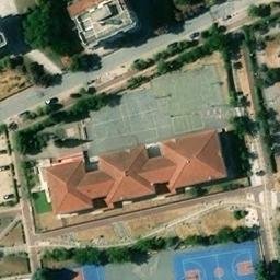 Volleyball Court — aerial view