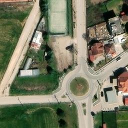 Volleyball Court — aerial view