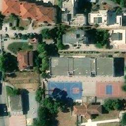 Volleyball Court — aerial view