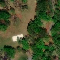 Volleyball Court, PA — aerial view