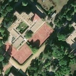 Volleyball Court — aerial view